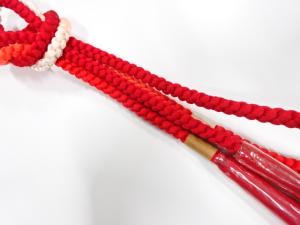 未使用品　正絹　手組帯締め